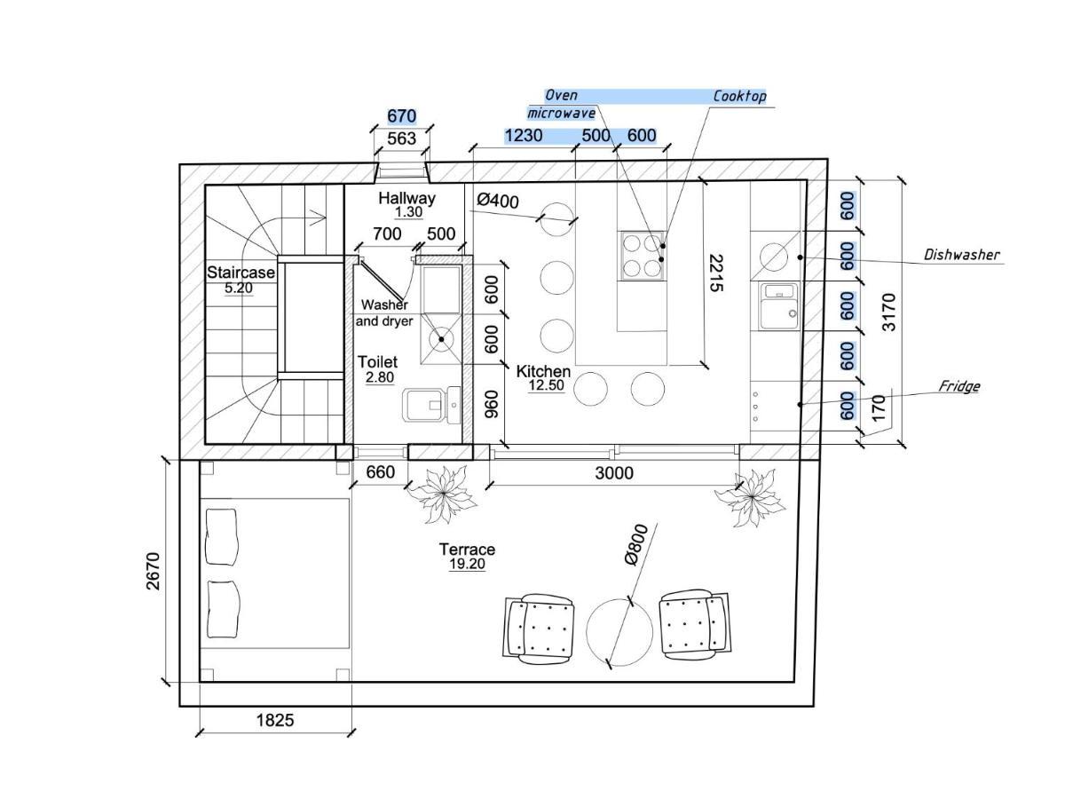 2 Bedroom Penthouse * Olbia