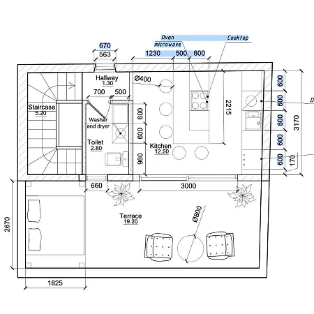 2 Bedroom Penthouse Olbia Exterior photo